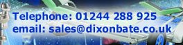 Email Us at sales@dixonbate.co.uk